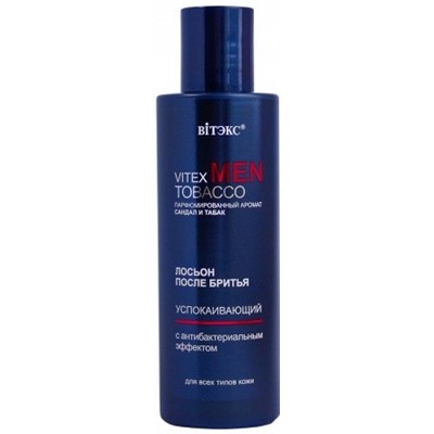 BITЭКС MEN TOBACCO Лосьон после бритья Успокаивающий 150 мл
