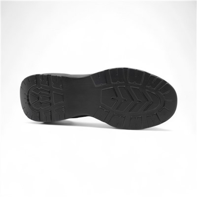 Кроссовки из натуральной кожи А5653-3 черные