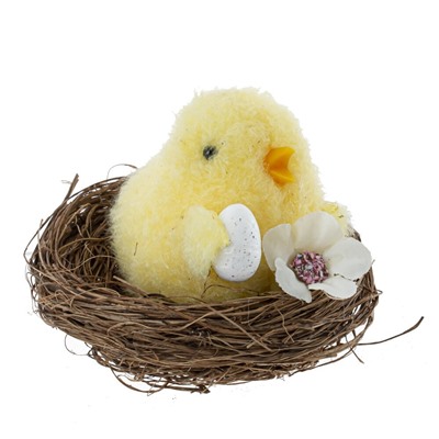 GAEM Изделие декоративное "Гнездо пасхальное", L7 W7 H6 см, 2в.