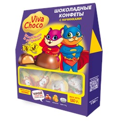 Набор конфет VivaChoco CAT 120г/Ванюшкины сладости
