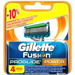 GT кассеты Fusion PROGLIDE Power \4шт