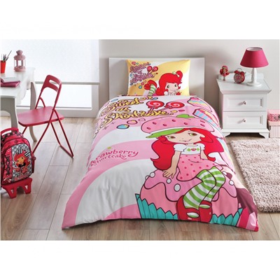 Лицензионное Постельное Бельё Ранфорс Strawberry Shortcake Cute - TAC