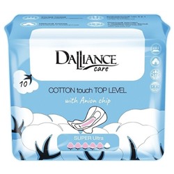 Прокладки гигиенические "DALLIANCE Care COTTON touch SUPER Ultra" (10 шт.) (10326053)