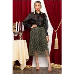 Юбка Сама Нежность (черная) Ю14755-7М