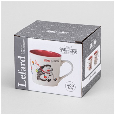 КРУЖКА LEFARD "ВРЕМЯ ЗАЖИГАТЬ " 430МЛ