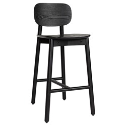 Стул барный Saga, темно-серый