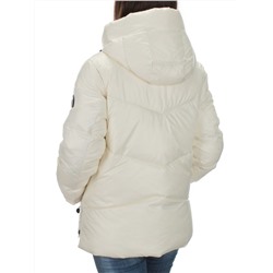 21069 WHITE Куртка зимняя женская Flance Rose (200 гр. холлофайбер)