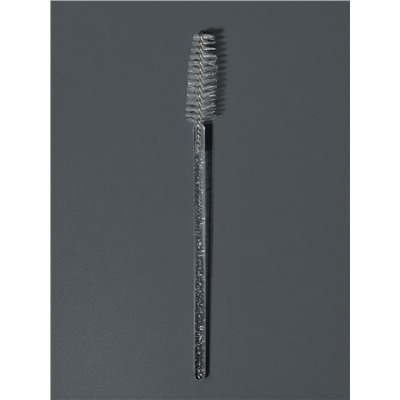 Щёточки для бровей и ресниц, набор - 50 шт., 10 см, белая, прозрачная