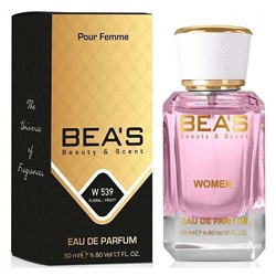Beas W539 Lacoste Touch Of Pink Women edp 50 ml, Парфюм женский Beas W539 создан по мотивам аромата Lacoste Touch Of Pink