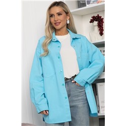 Рубашка Будь в тренде (голубая) Б13788-4М