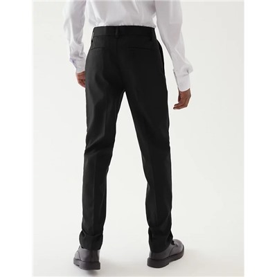 Boys' Plus Fit Slim Leg School Trousers (2-18 Yrs)