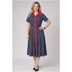 Женское платье 39065 / темно-синий