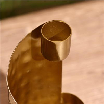 Подсвечник «Сэл», 15 см, алюминий