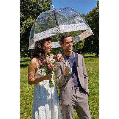 L042-4253 WeddingFloralBorder (Цветочная кайма ) Зонт женский трость Fulton