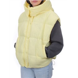 24001 YELLOW Жилет утепленный женский (100 гр. холоффайбер)