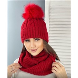 Шапка и хомут женские, Артикул: 87680