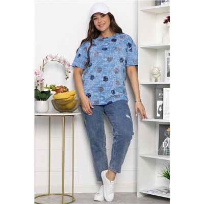 Блуза Тори (джинс) Б13518-20М