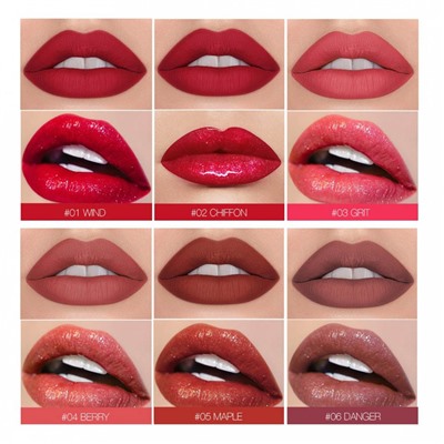 Блеск для губ O.TWO.O Black Gold Lip Color 2 in 1 № 3 Grit 3.5 ml