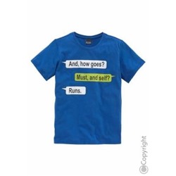 T-Shirt Spruch Время выкупа ВЫКУПАТЬ СРАЗУ, Выкуп возможен в случае ТОЛЬКО ЦЕНА БЕЗ ИЗМЕНЕНИЯ, Размер Gr. 176/182, Цвет royal blau, Бренд Arizona