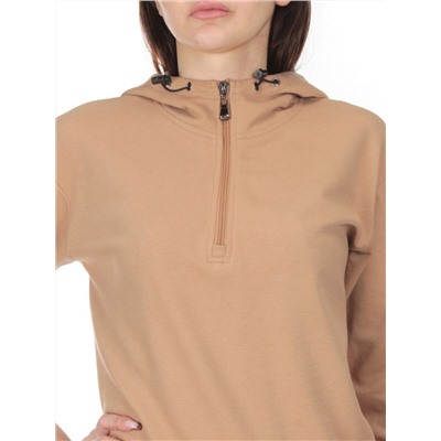 NO06 BEIGE Костюм спортивный женский (хлопок 90%, полиэстер 10%)