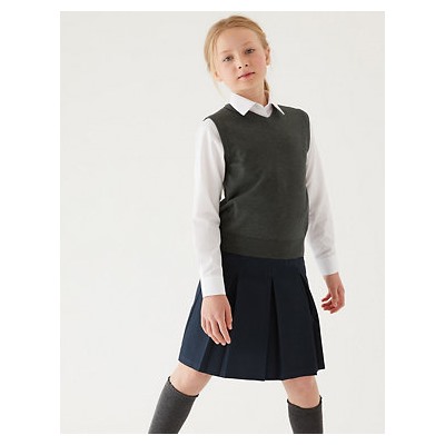 Unisex Pure Cotton School Tank Top (2-18 Yrs)