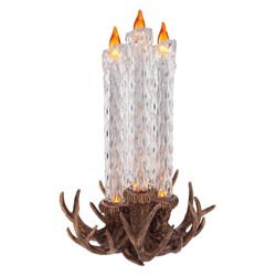 GAEM Изделие декоративное "Свечи" (подсветка, 2хАAА), L22 W20 H34,5 см