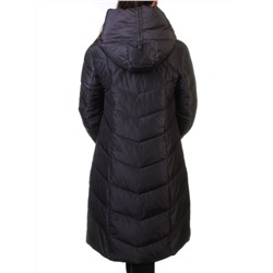8033 DK. VIOLET Пальто женское зимнее (био-пух)
