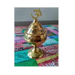 Акханд Джьоти Дипак (Пакиджа Дия) из Латуни, Akhand Jyoti Deepak (Pakija Diya) Brass, произв. Kalyan Puja