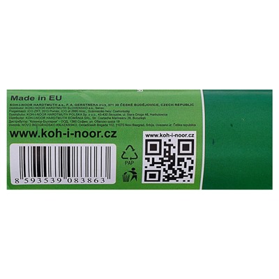 Бумага креповая поделочная гофро Koh-I-Noor 50 x 200 см 9755/20 оливковый, в рулоне