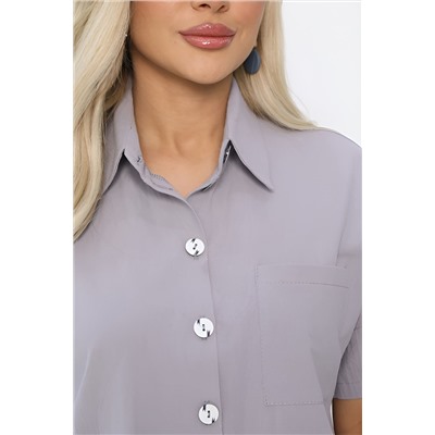 Платье Фруктовый коктейль (светло-серое) П13655-18М