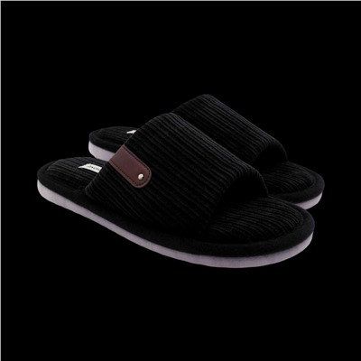 Тапочки домашние 10342-1 черные