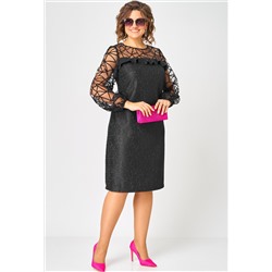 Платье EVA GRANT 7284С графит