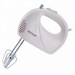 Миксер электрический 400 Вт DELTA LUX DL-5068 розовый