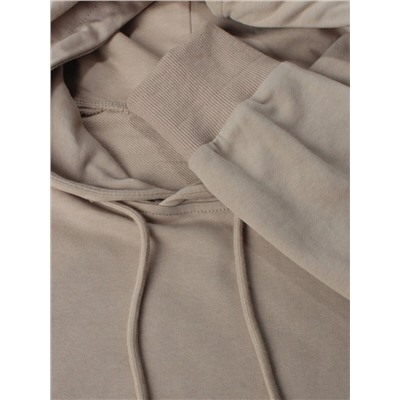 E102 BEIGE Костюм спортивный женский (хлопок 90%, полиэстер 10%)
