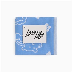 Полотенце LoveLife «Зверушки», цв. голубой, 26*50 см, 100% хлопок,