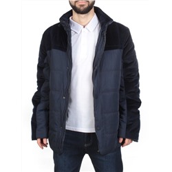 J8201B PURPLISH BLUE Куртка мужская зимняя NEW B BEK (150 гр. холлофайбер)