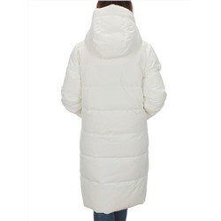 2208 WHITE Пальто зимнее женское Flance Rose (200 гр. холлофайбер)