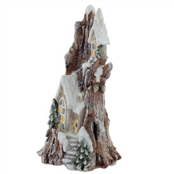 GAEM Фигурка декоративная "Домик" (подсветка, 3xAAA), L26 W22 H44 см