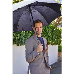 G894-01 Black (Черный) Зонт мужской трость Fulton