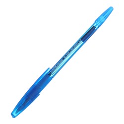 Ручка шариковая ErichKrause R-301 Stick&Grip Original, узел 1.0 мм, резиновый держатель, чернила синие, длина линии письма 2000 метров