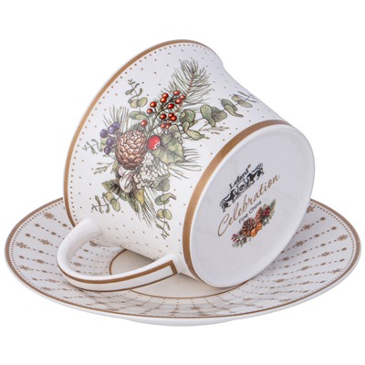 ЧАЙНЫЙ СЕРВИЗ LEFARD "CELEBRATION" НА 6 ПЕР. 14 ПР. 850/350/250 МЛ (КОР=1НАБ.)