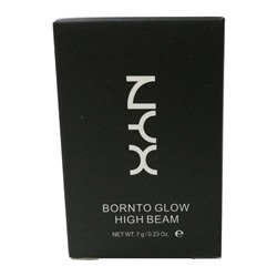 Рассыпчатый Хайлайтер с пуховкой NYX Bornto Glow High Beam № 4 7 g