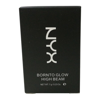Рассыпчатый Хайлайтер с пуховкой NYX Bornto Glow High Beam № 4 7 g