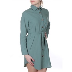 803 Платье хлопковое с воротником Fashion