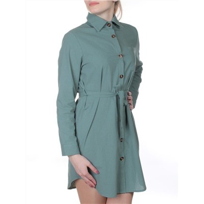 803 Платье хлопковое с воротником Fashion