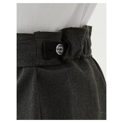 Girls' Slim Fit Permanent Pleats School Skirt (2-18 Yrs)