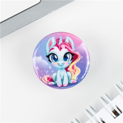 Значок металлический , закатной «Детский», 25 мм, МИКС