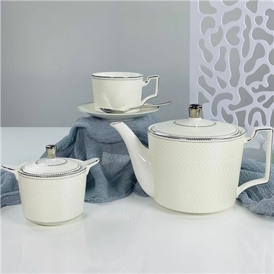 244-056 Чайный сервиз 16пр. 280мл в под.уп.(х4)Фарфор