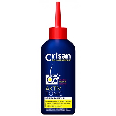 Crisan Aktiv Tonic Wirksystem Тоник с Аргинином с системой защиты от выпадения волос, 150 мл