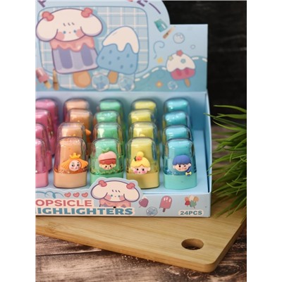 Маркер текстовыделитель "Princess", mix, шоу-бокс 24 шт.